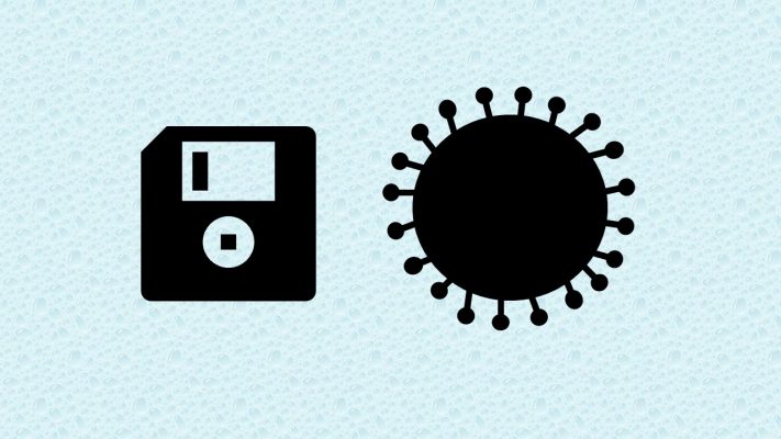 Old tools diskette covid 19 virus
